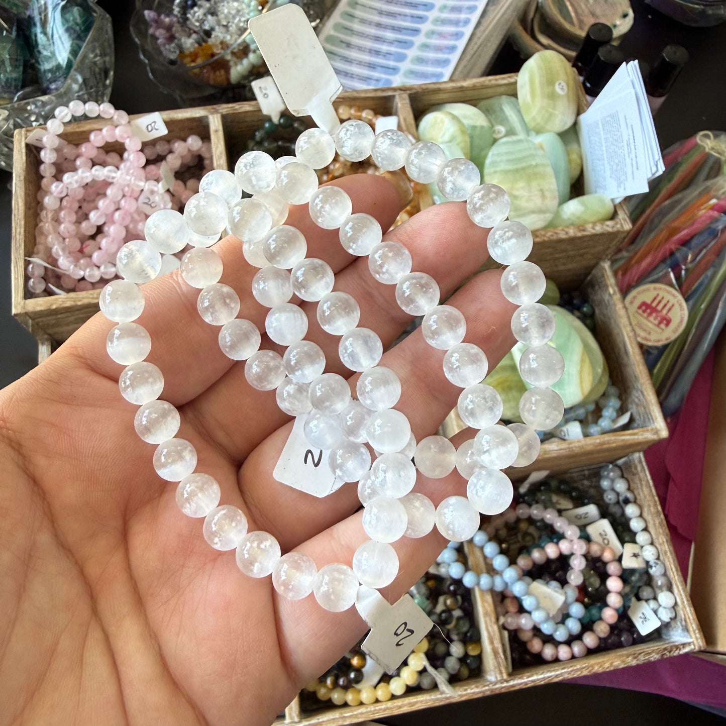 Selenite Bracelet