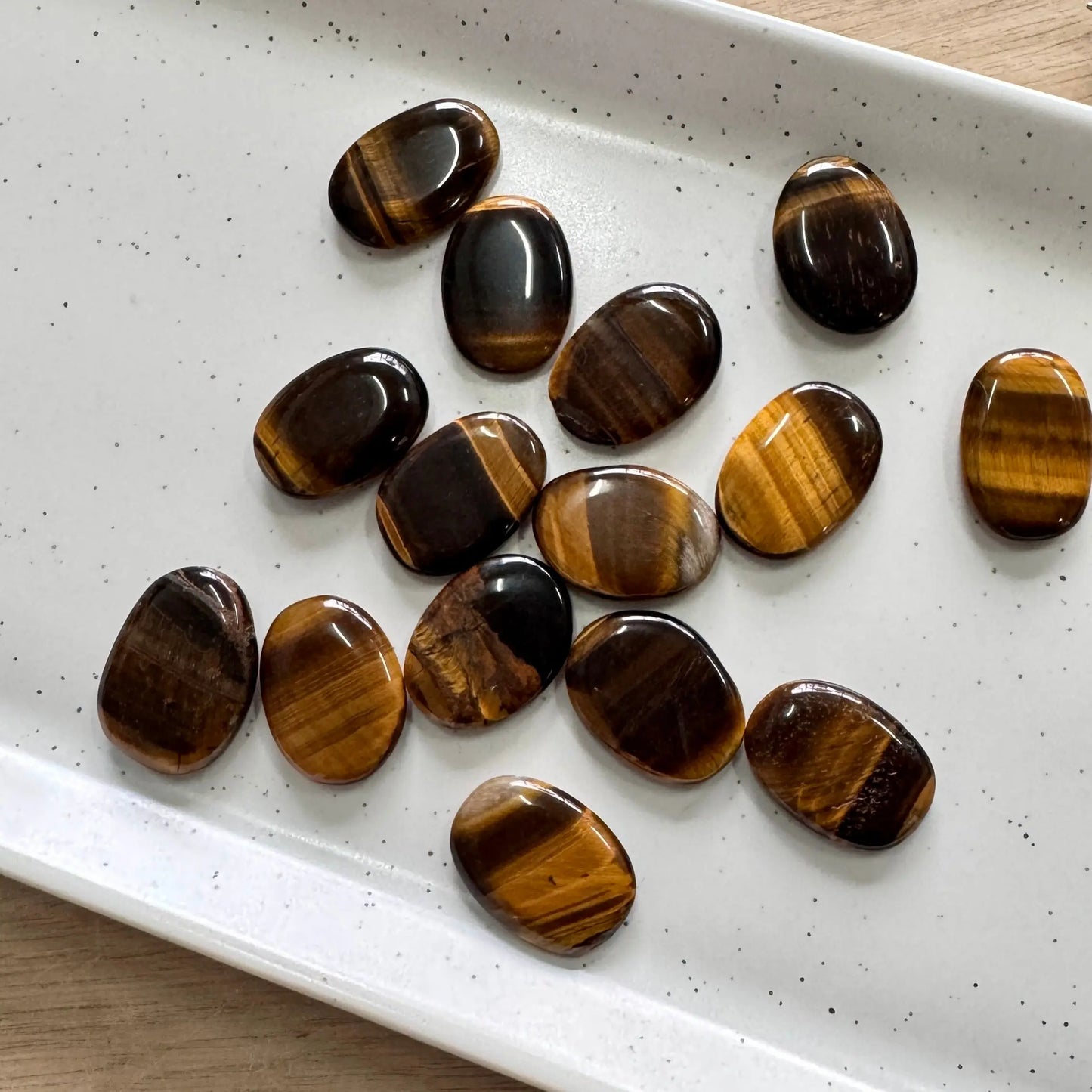 Tiger's Eye Flatstone The Spiritual Toolbox