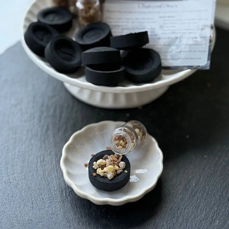 Charcoal + Resin Trial/Travel Pack The Spiritual Toolbox