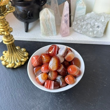 Carnelian Tumbled