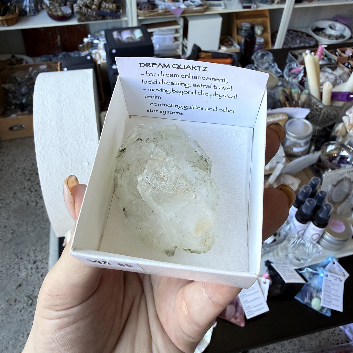 Dream Quartz - Boxed Specimen