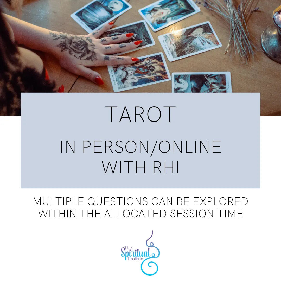 In Person/Zoom Tarot Reading with Rhi - Ritual Service The Spiritual Toolbox