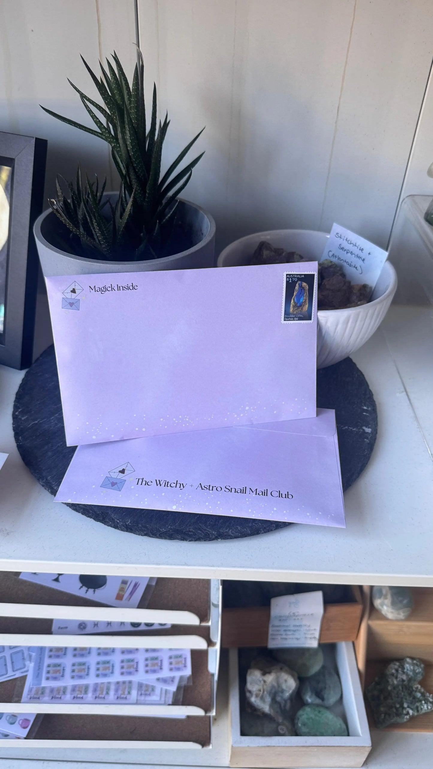 The Witchy + Astro Snail Mail Club ✨ The Spiritual Toolbox