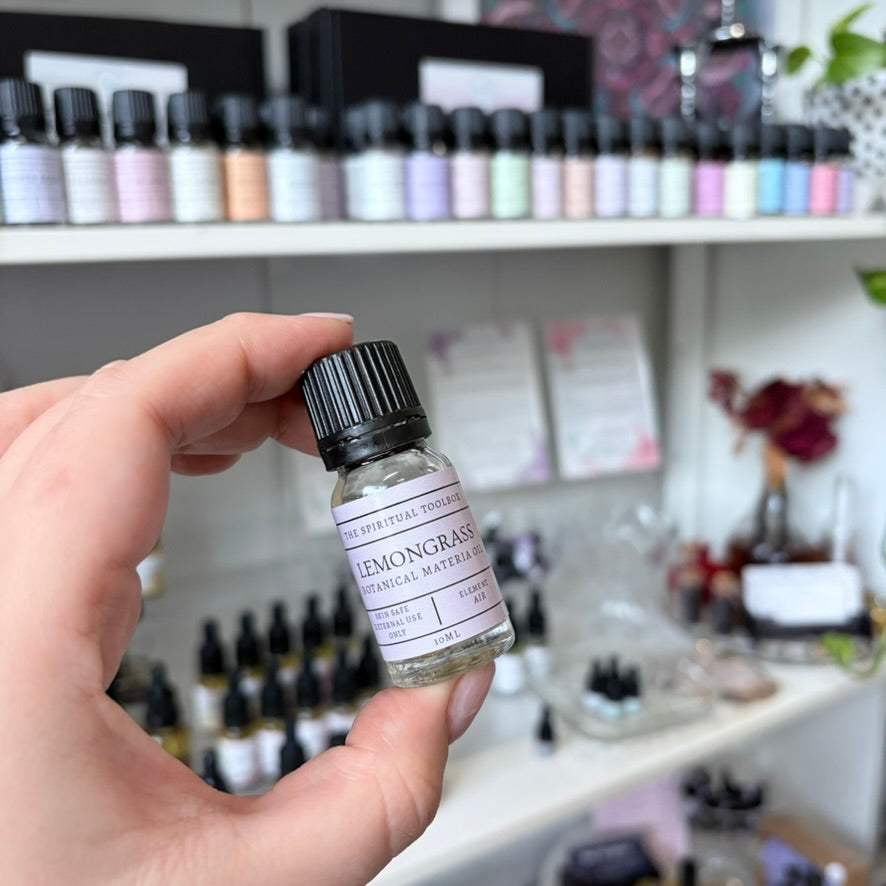 Lemongrass | Botanical Materia Oil | 10ml | Skin Safe