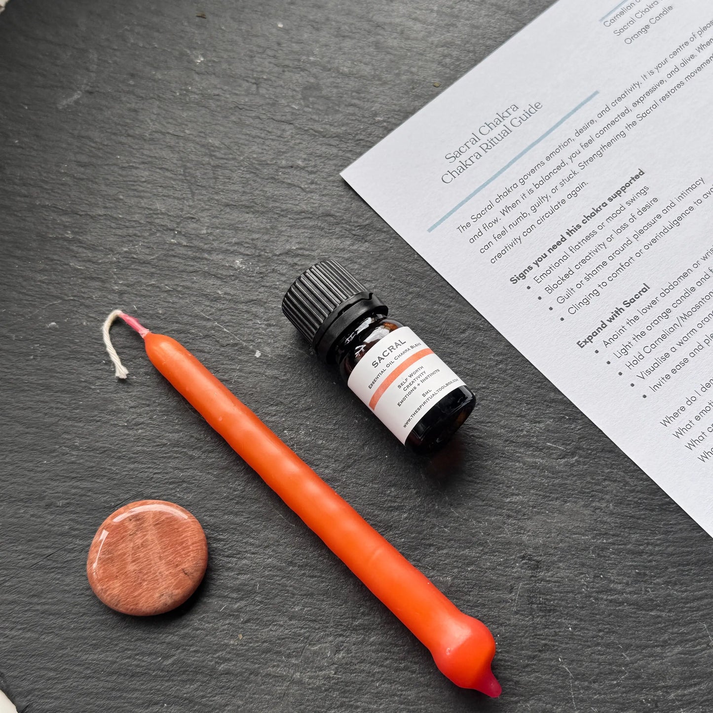 Sacral Chakra Balance Kit The Spiritual Toolbox