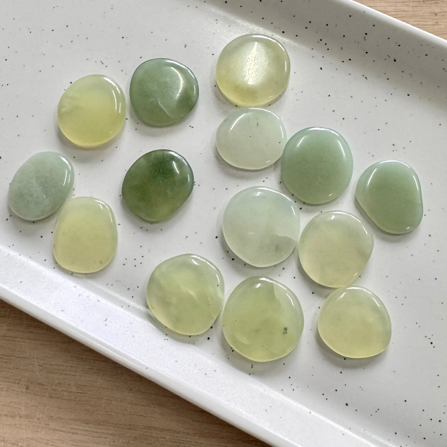 New Jade (Serpentine) Flatstone The Spiritual Toolbox