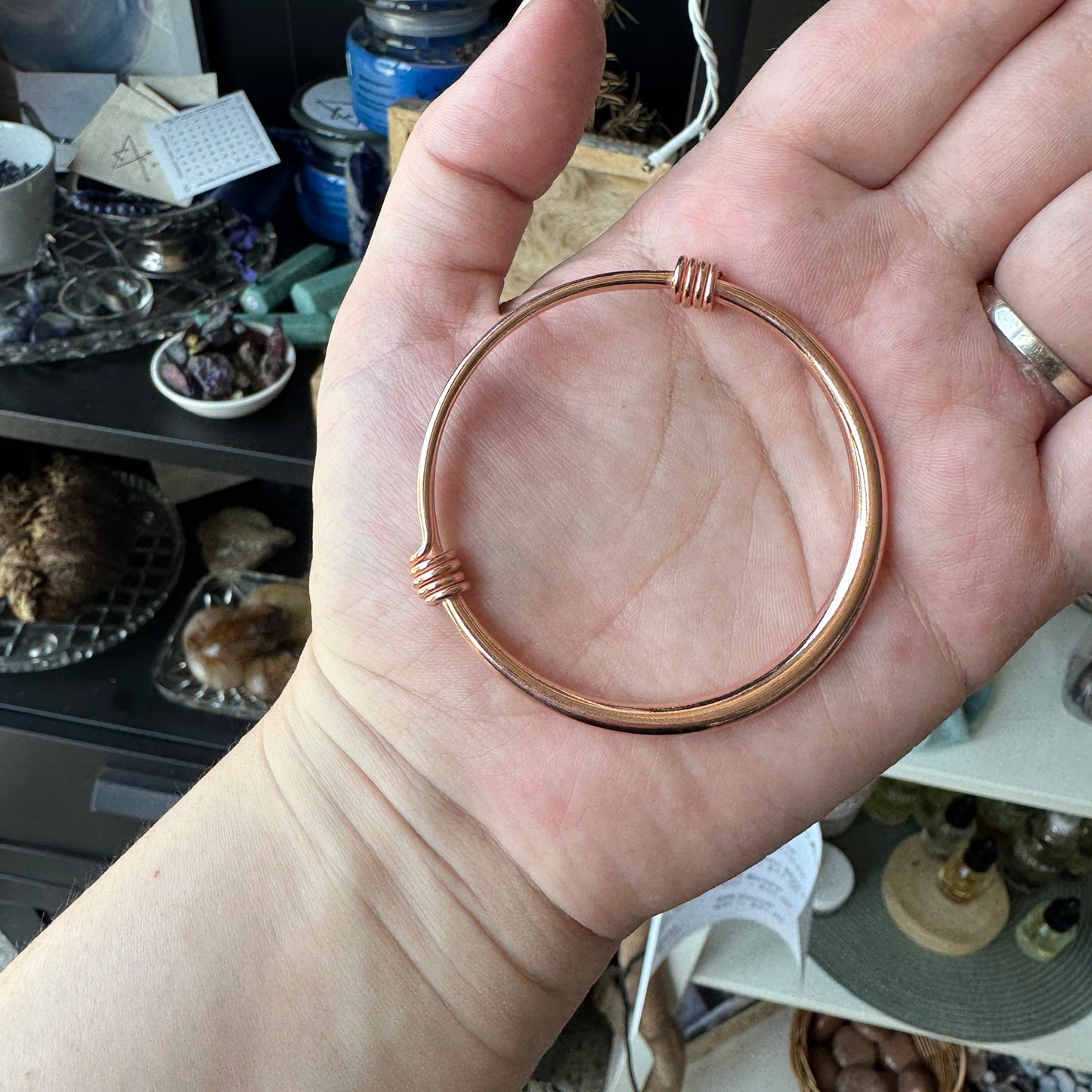 Expandable Copper Bracelet