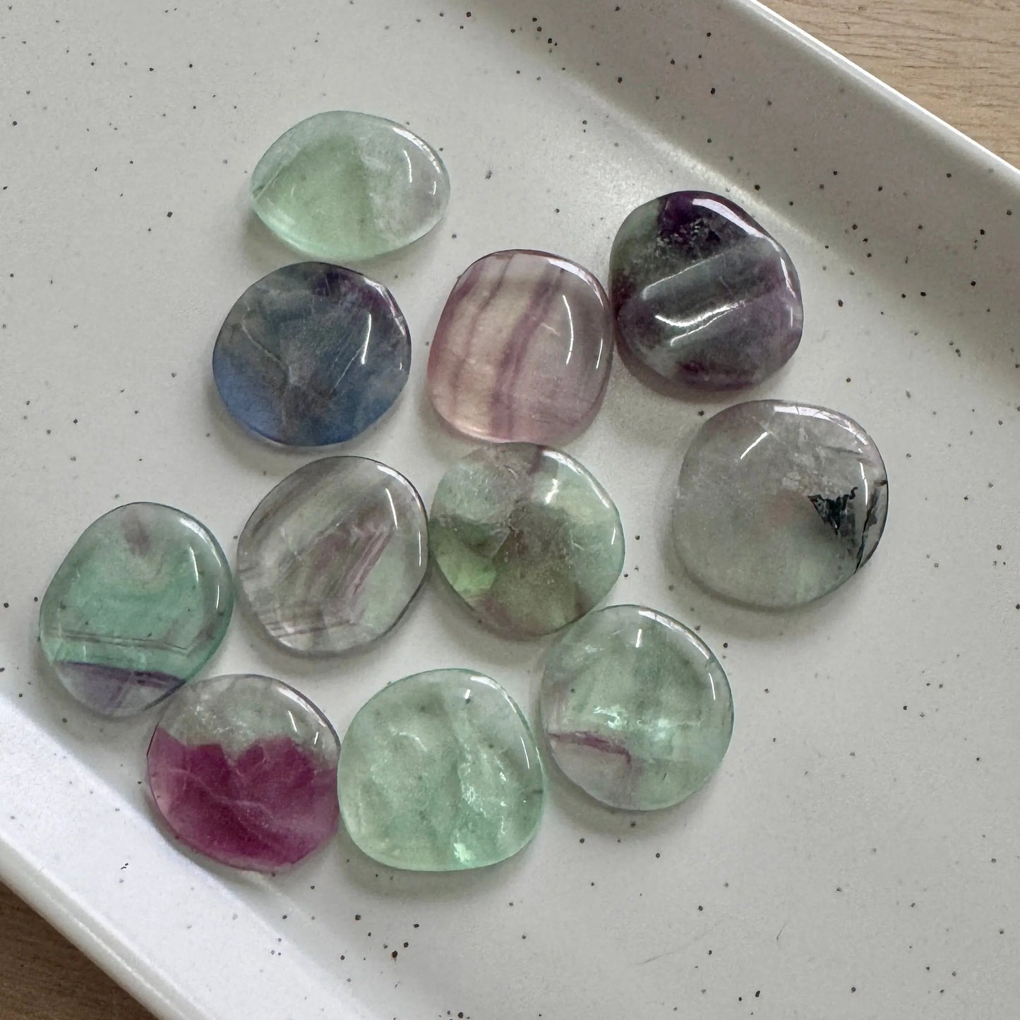 Fluorite Flatstone The Spiritual Toolbox