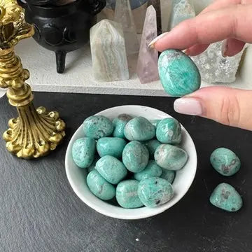Amazonite Tumbled The Spiritual Toolbox