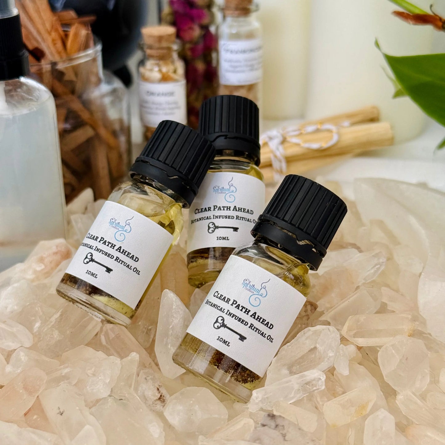 Clear Path Ahead - Botanical infused Ritual Oil The Spiritual Toolbox