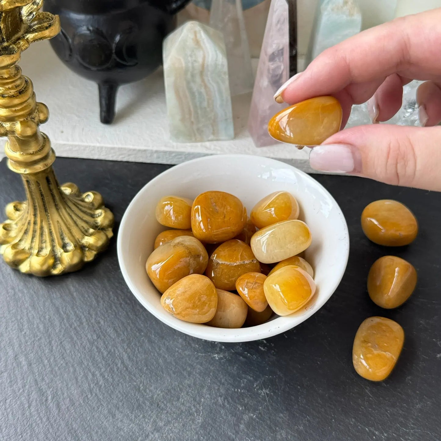 Yellow Aventurine Tumbled The Spiritual Toolbox
