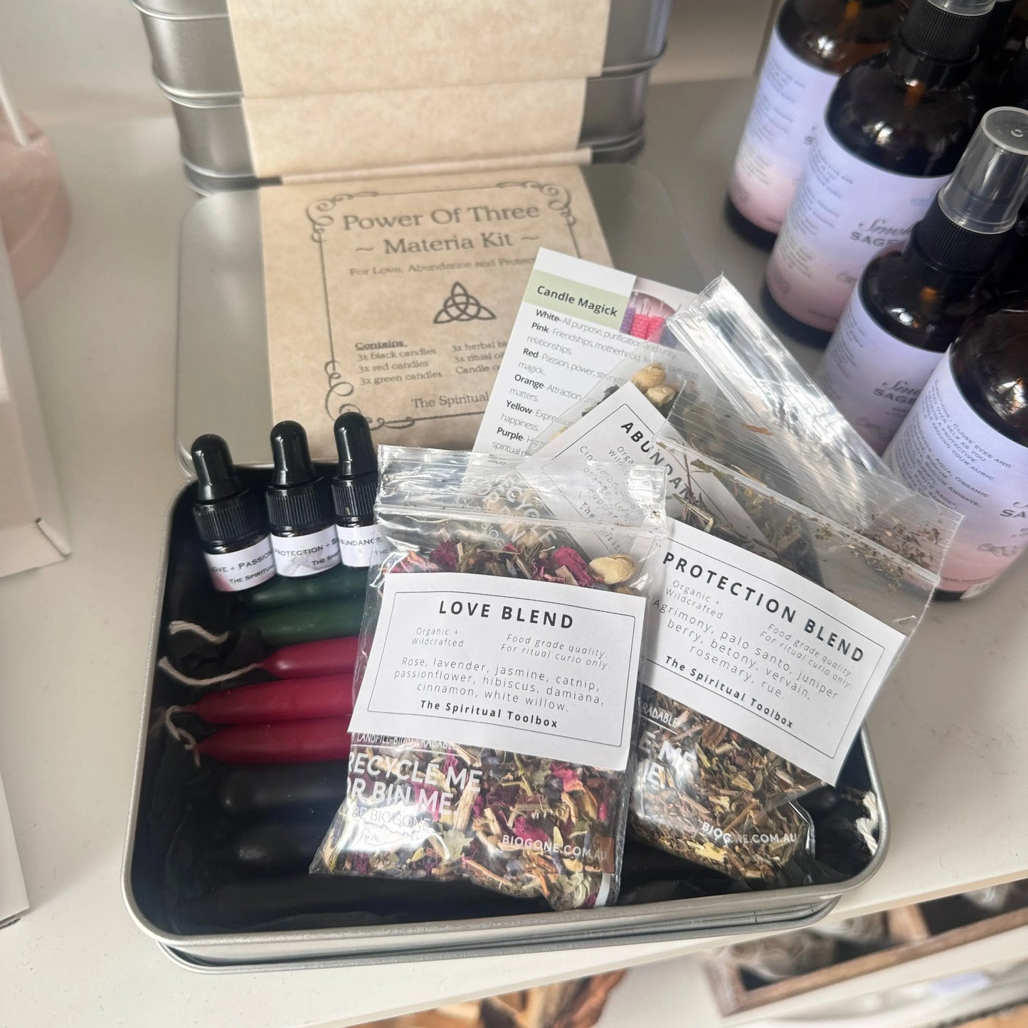 Power of 3 | Materia Kit The Spiritual Toolbox