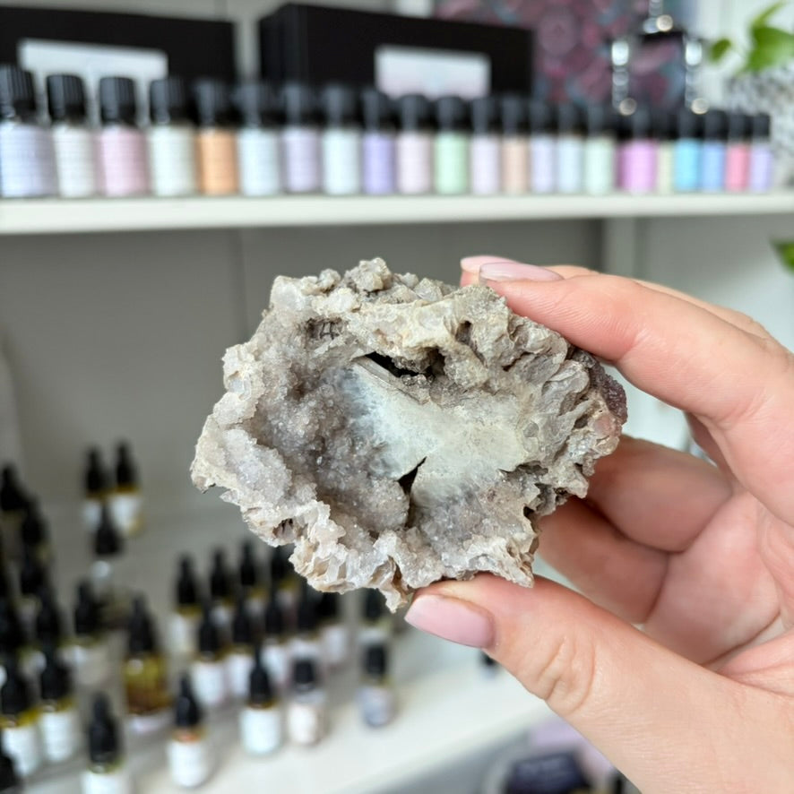 Agate Geode Crystal Specimen | AUS