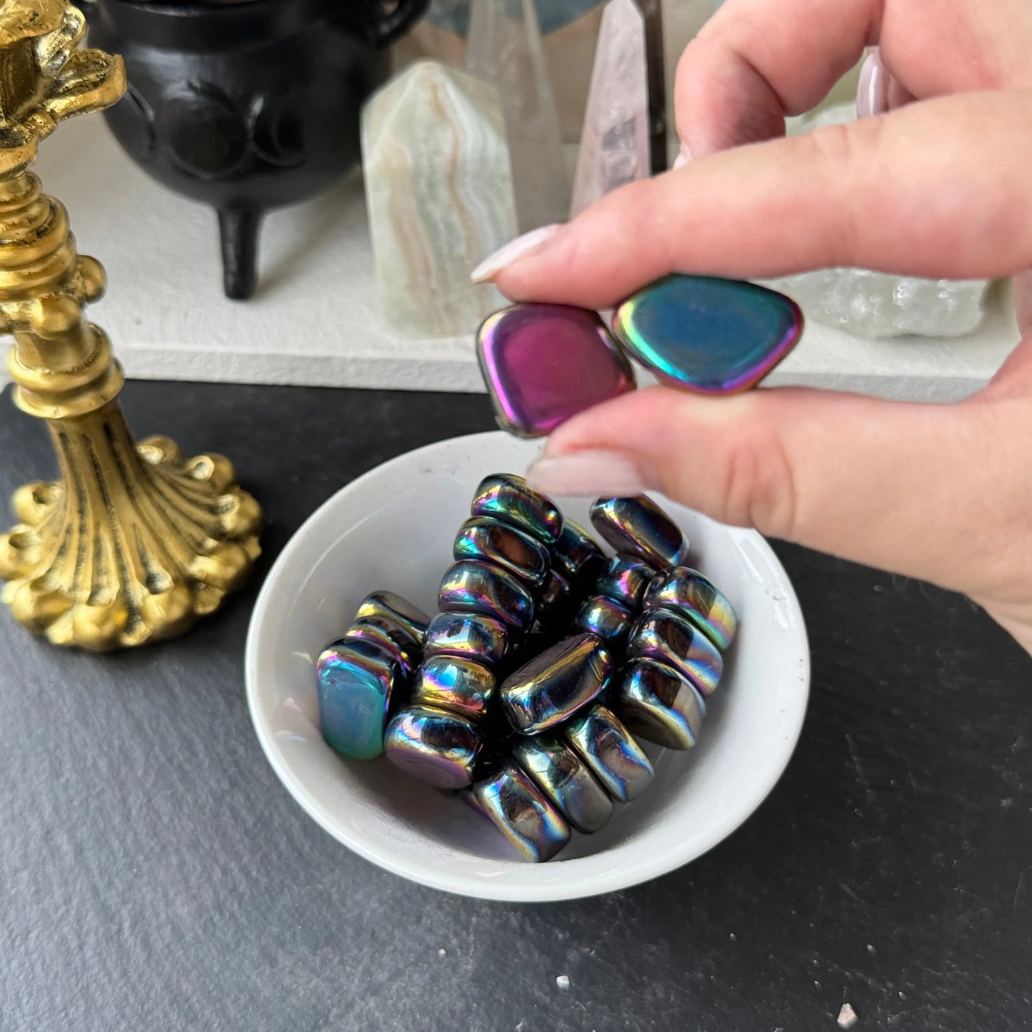 Magnetic Hematite Pair The Spiritual Toolbox