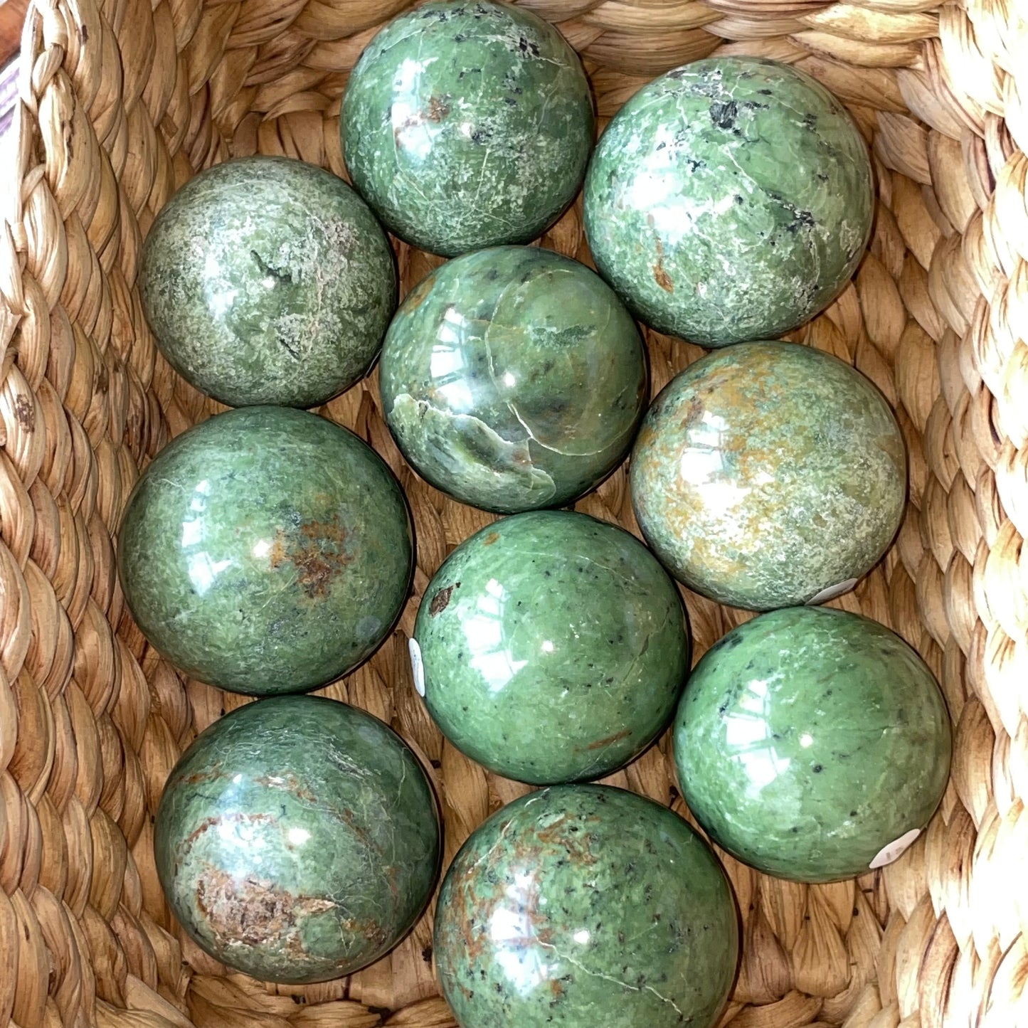 Chrysoprase Sphere