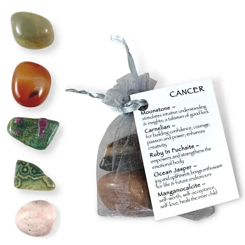 CANCER ZODIAC CRYSTAL KIT The Spiritual Toolbox