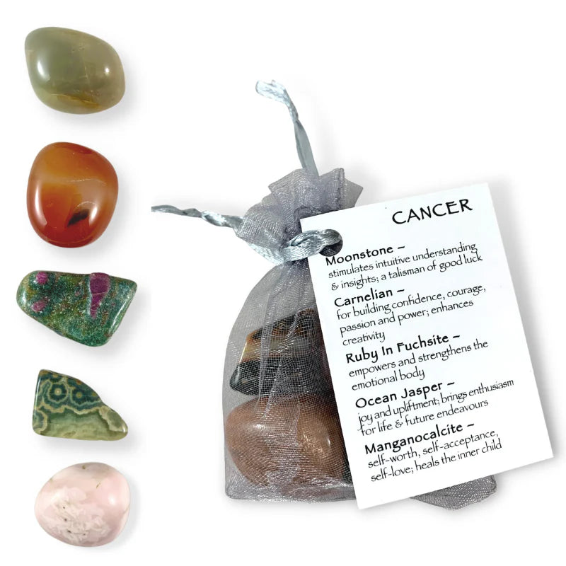 CANCER ZODIAC CRYSTAL KIT