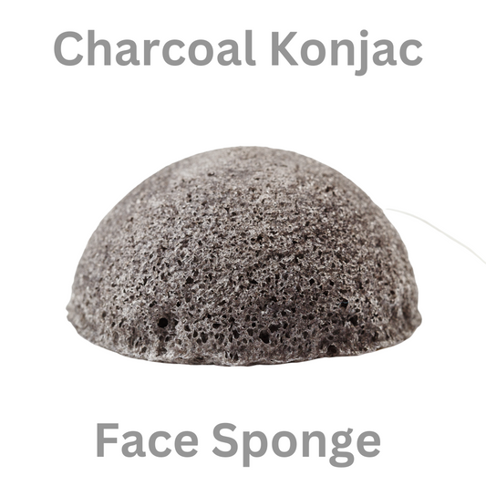 Konjac Face Sponge / Charcoal
