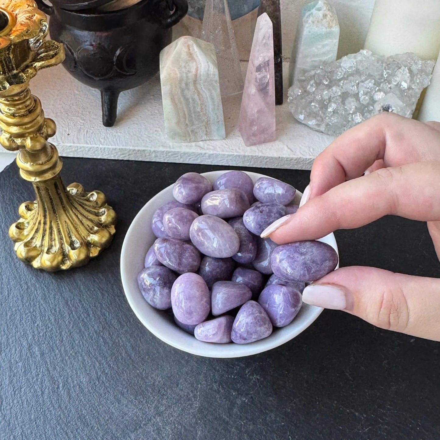 Lepidolite Tumbled The Spiritual Toolbox
