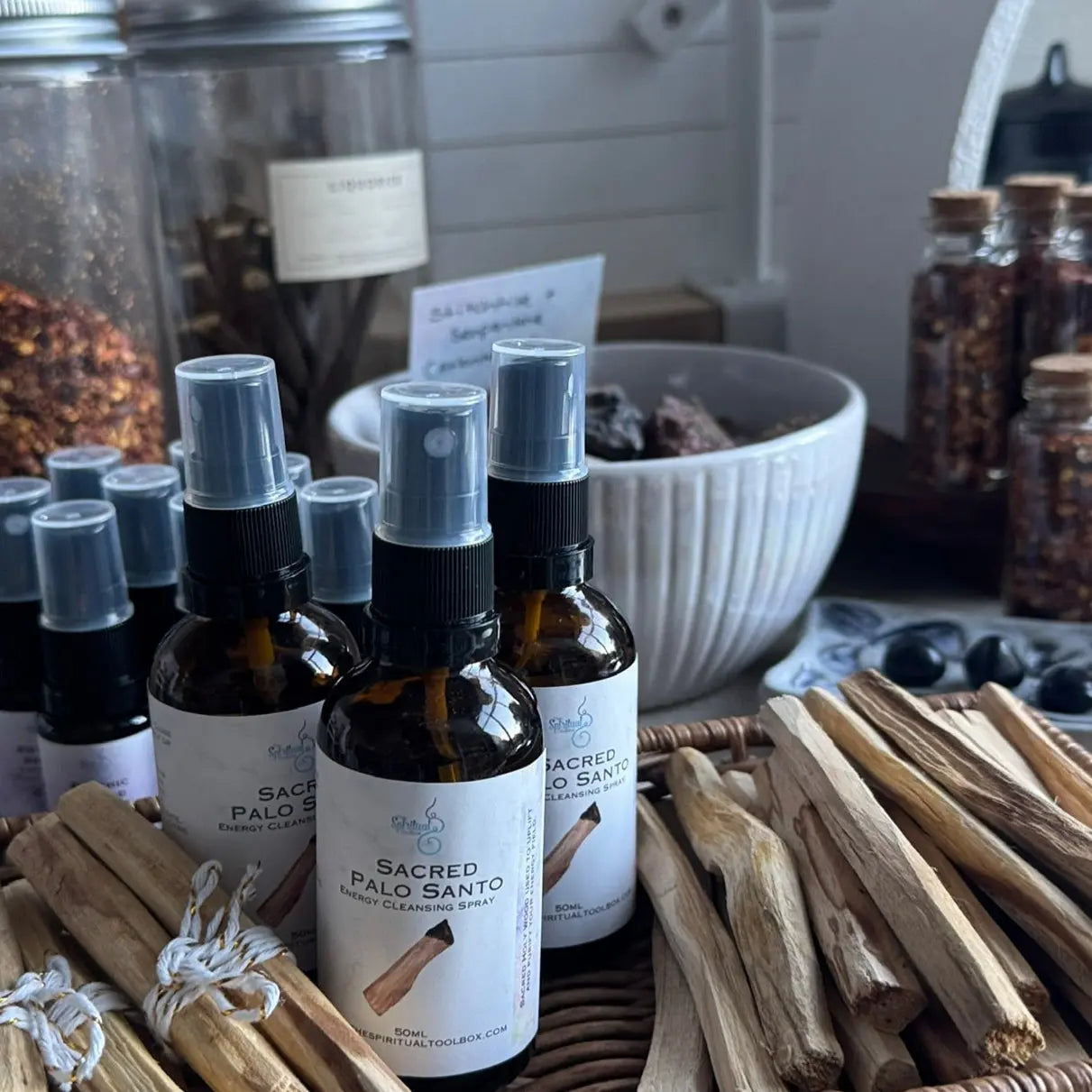 Sacred Palo Santo Energy Cleansing Spray The Spiritual Toolbox