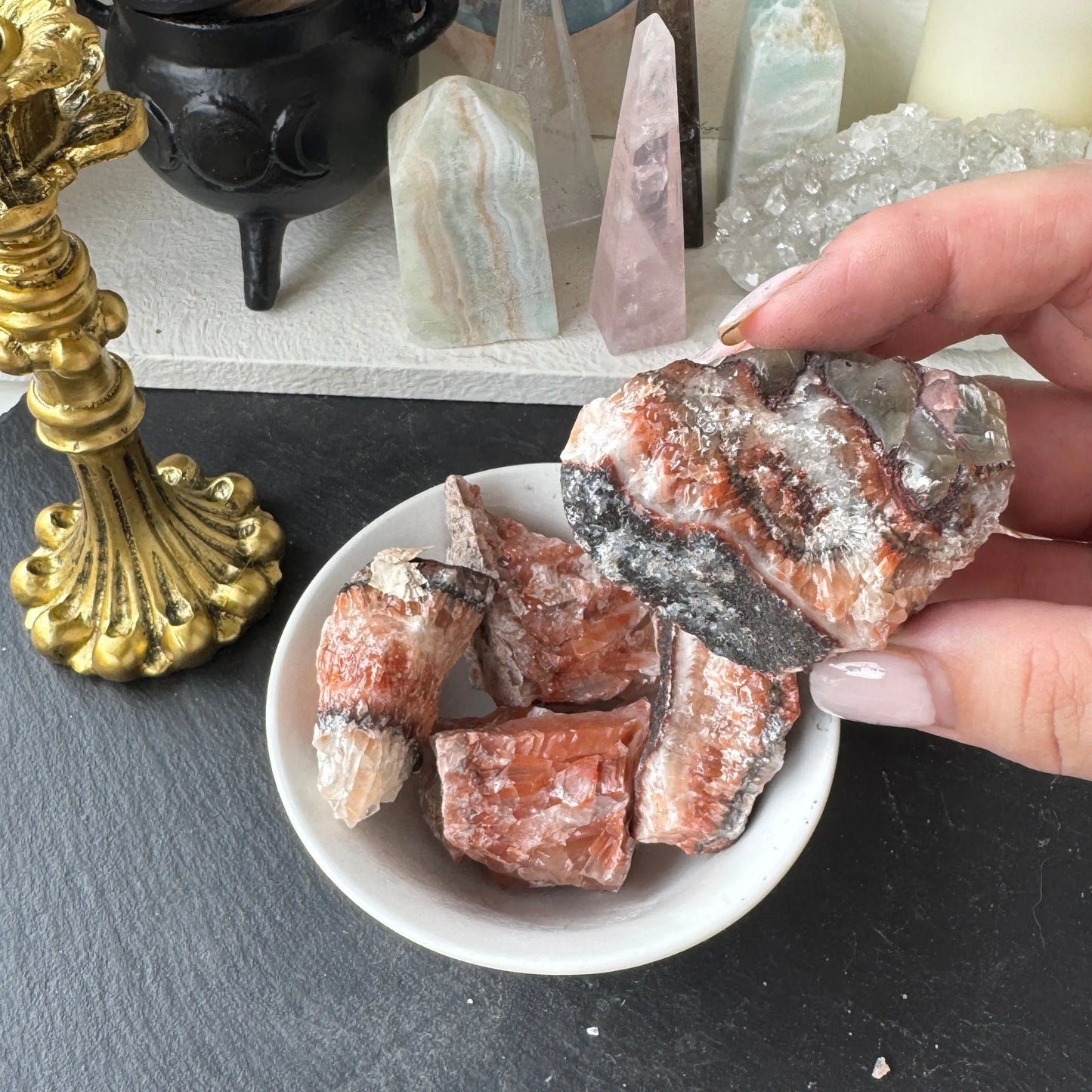 Inca Calcite Raw The Spiritual Toolbox