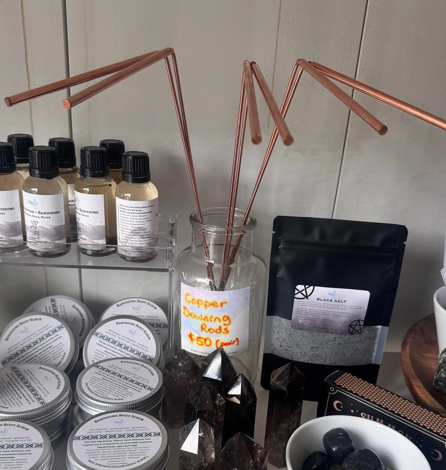 Copper Dowsing Rods (pair) The Spiritual Toolbox