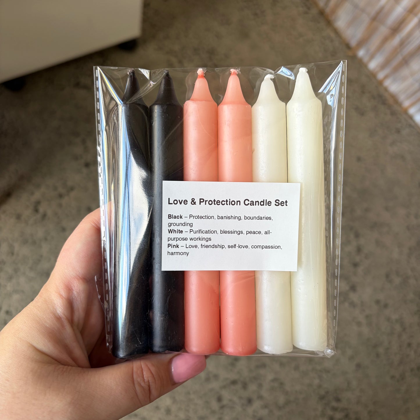Love + Protection x6 Candle Pack | Spell Candle