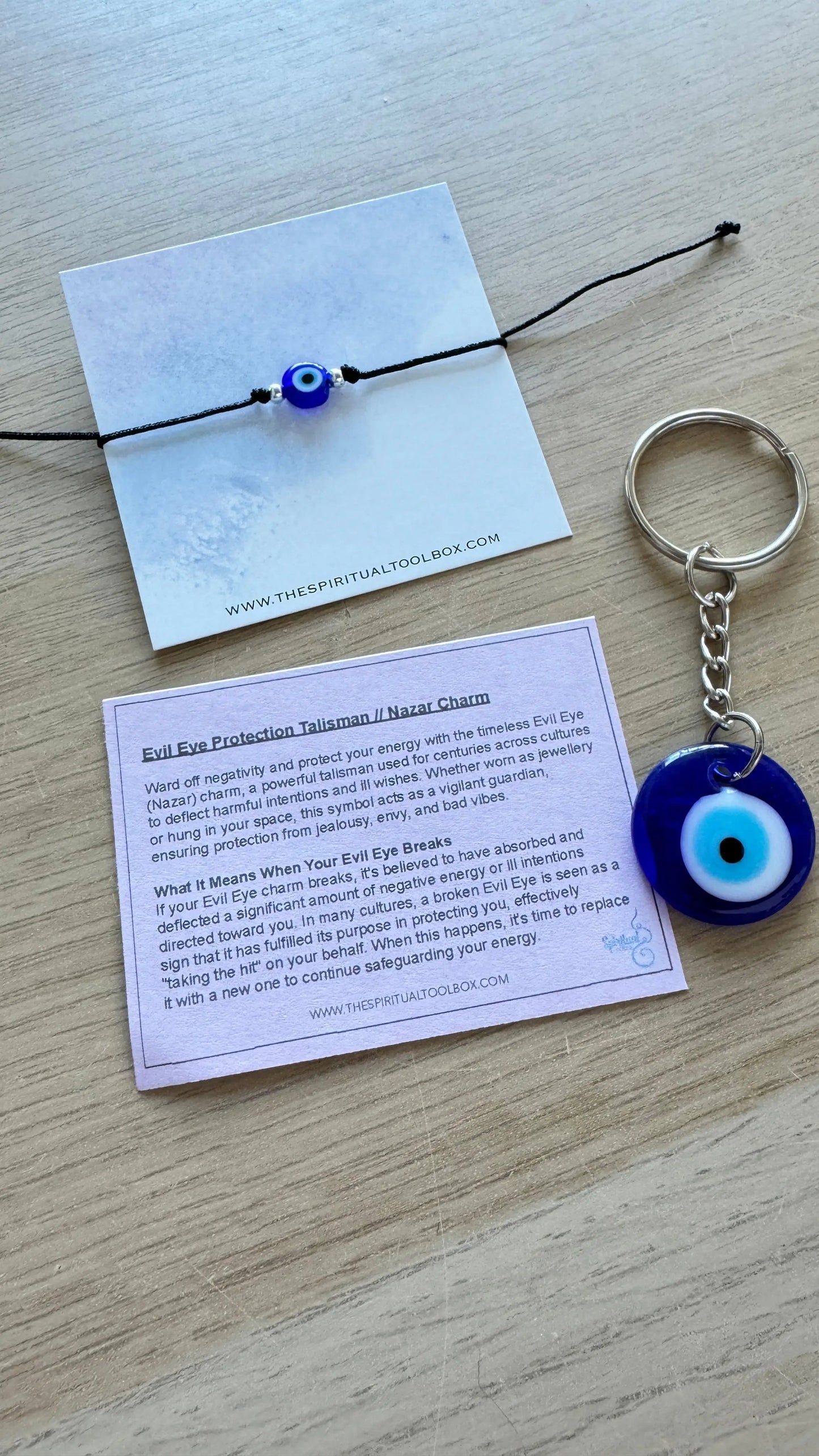 Evil Eye Protection Talisman // Nazar Charm The Spiritual Toolbox