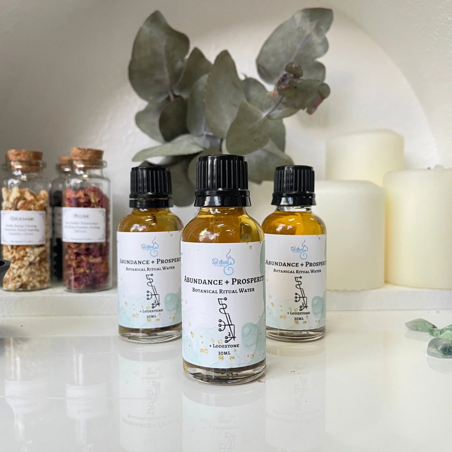 Abundance Botanical Ritual Water 30ml The Spiritual Toolbox
