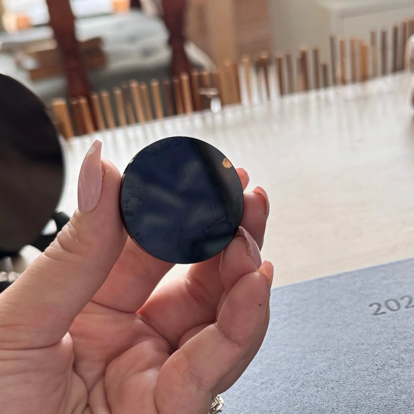 Black Obsidian Scrying Mirror The Spiritual Toolbox
