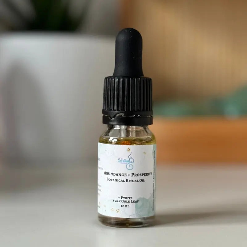 Abundance + Prosperity Botanical Infused Ritual Oil The Spiritual Toolbox