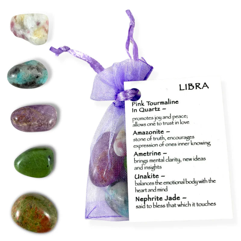 LIBRA ZODIAC CRYSTAL KIT