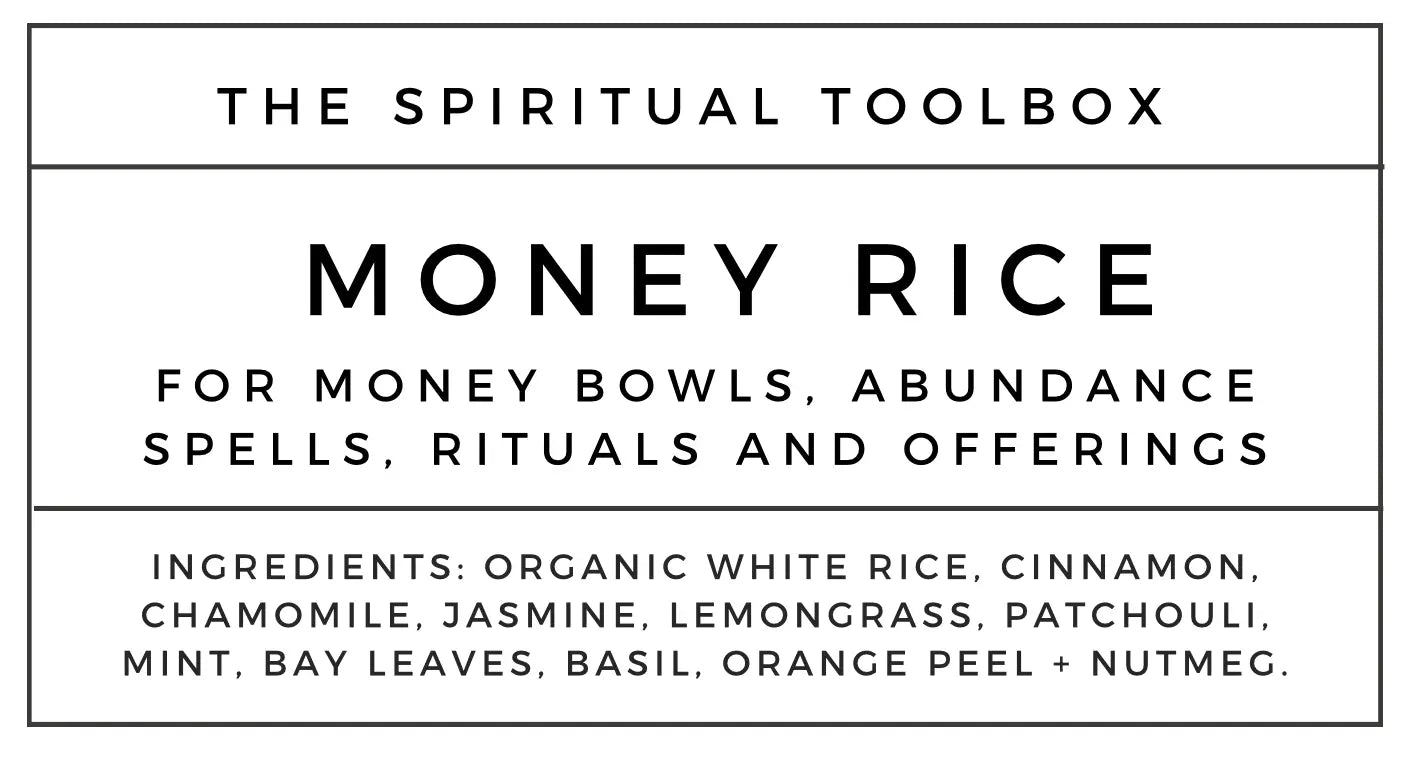 Money Rice | Abundance - Prosperity - Money Bowl The Spiritual Toolbox