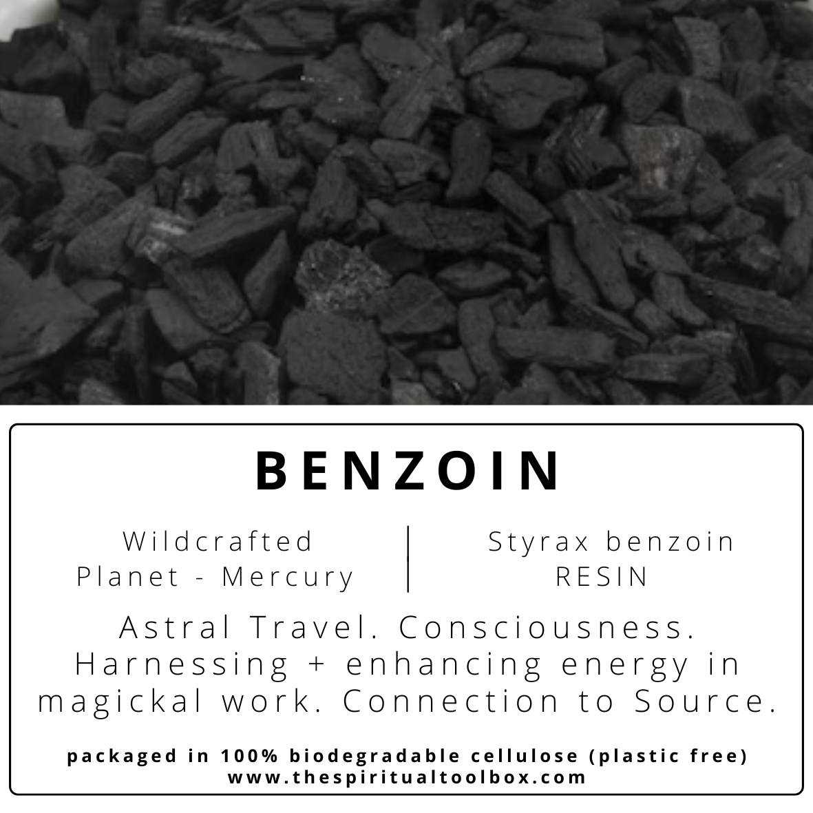 Benzoin Styrax Resin | Astral Travel - Meditation - Spiritual Support