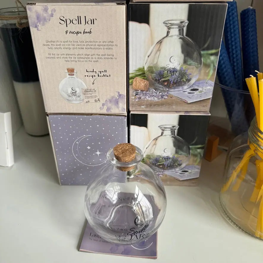 Glass Spell Jar The Spiritual Toolbox