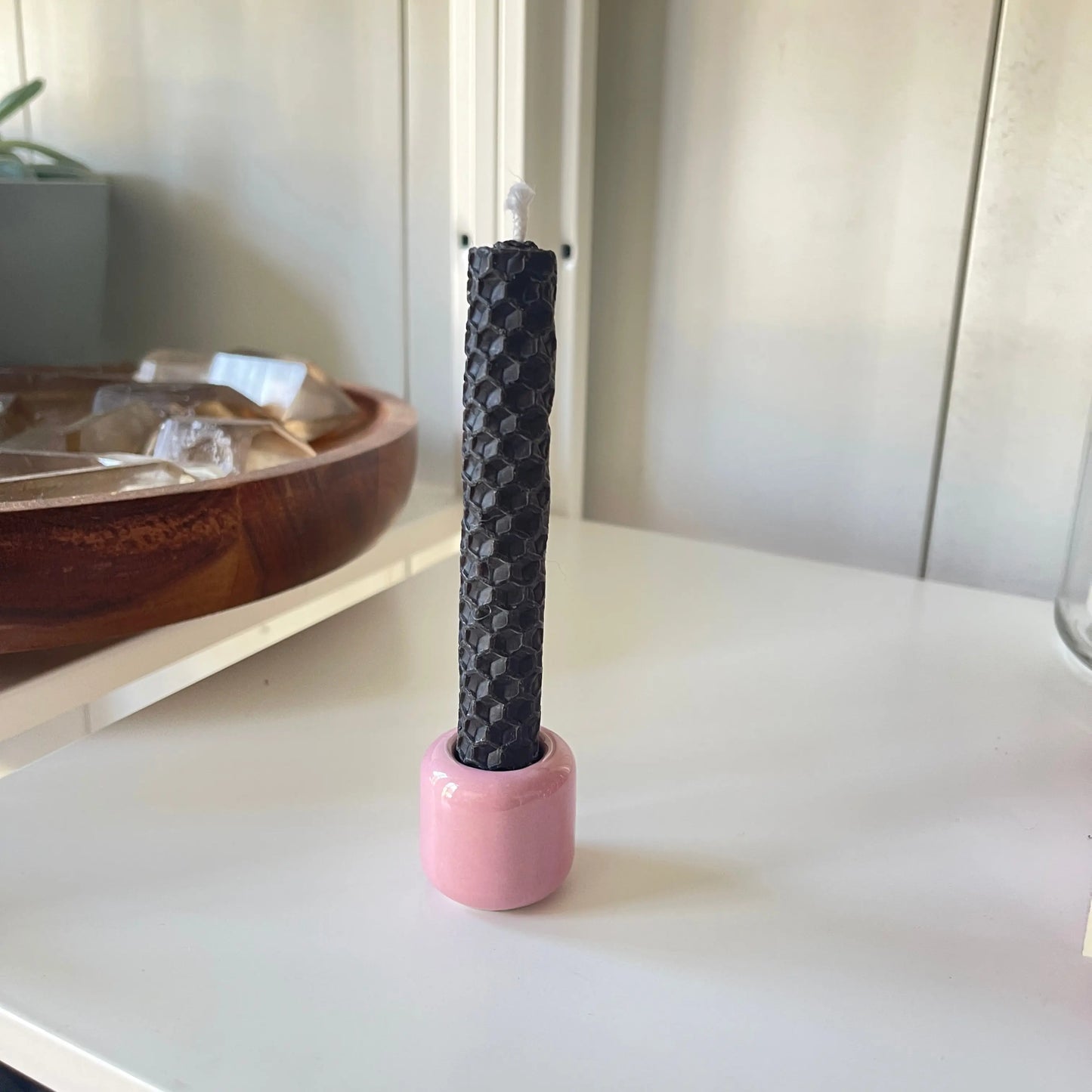 Ceramic Candle Holder | Spell + Chime Candles The Spiritual Toolbox