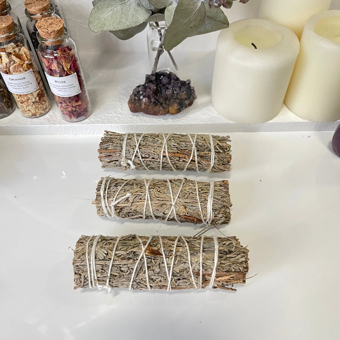 Blue Sage (Grandmother Sage) | Smoke Cleansing Stick The Spiritual Toolbox