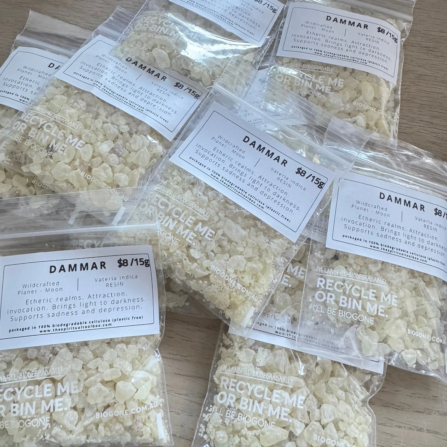 Dammar Resin | Attraction - Mood Boosting - Invocation The Spiritual Toolbox