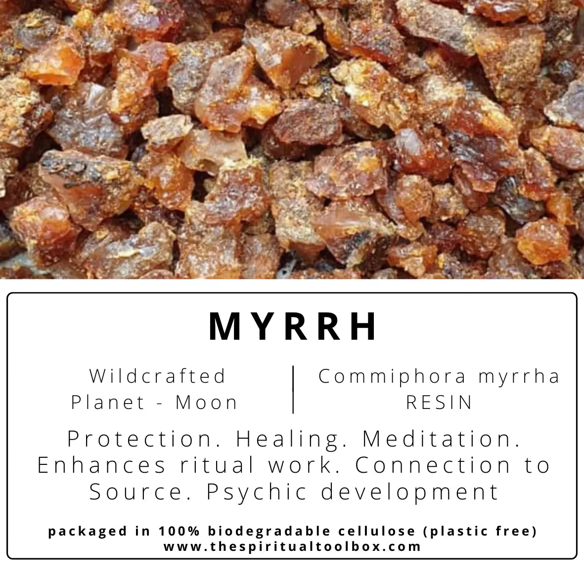 Myrrh Resin | Protection - Healing - Spiritual Grounding The Spiritual Toolbox