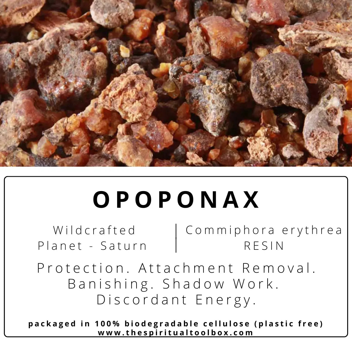 Opoponax Resin | Protection - Warding - Banishing The Spiritual Toolbox