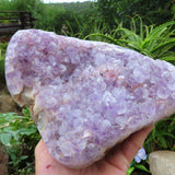 XL Amethyst + Agate Base