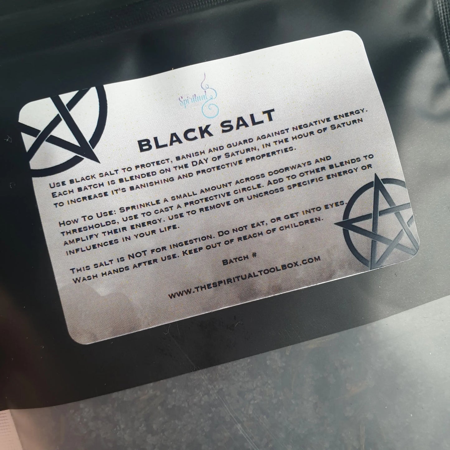 Black Salt The Spiritual Toolbox