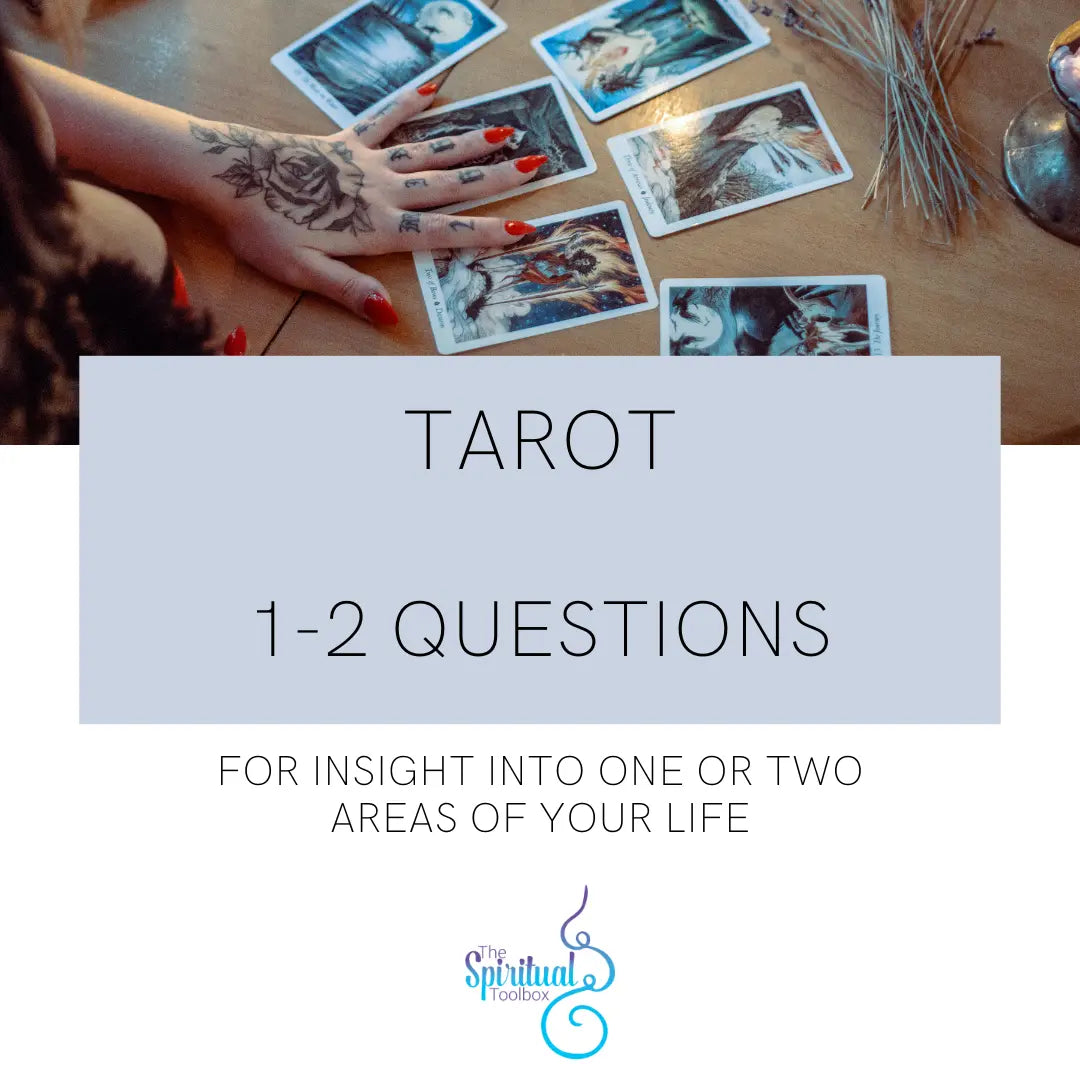 1-2 Questions Tarot Reading with Rhi - Ritual Service The Spiritual Toolbox