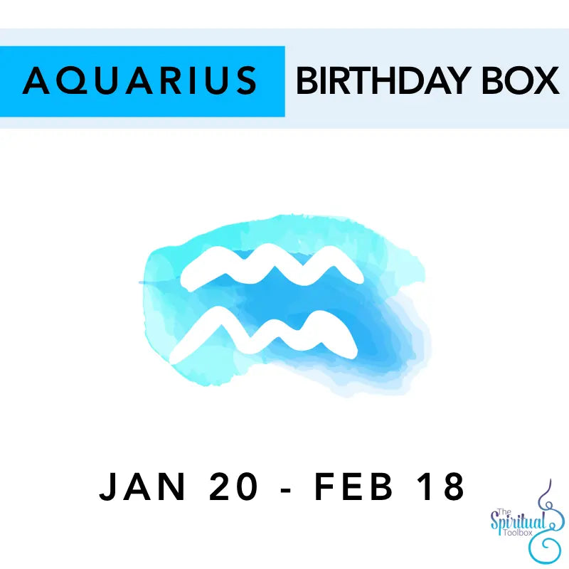 Oracle of Aquarius Birthday Box The Spiritual Toolbox