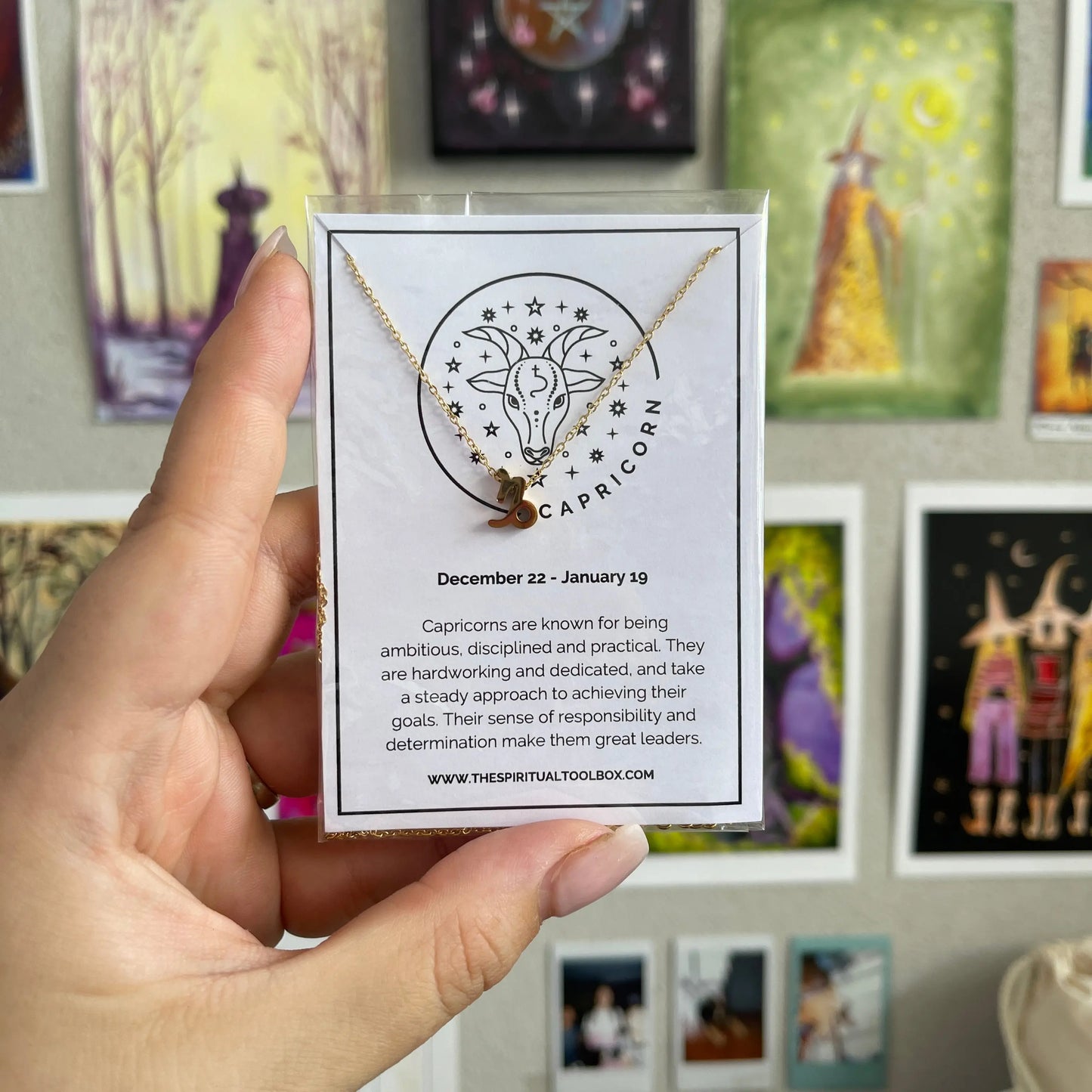 Zodiac Necklace The Spiritual Toolbox