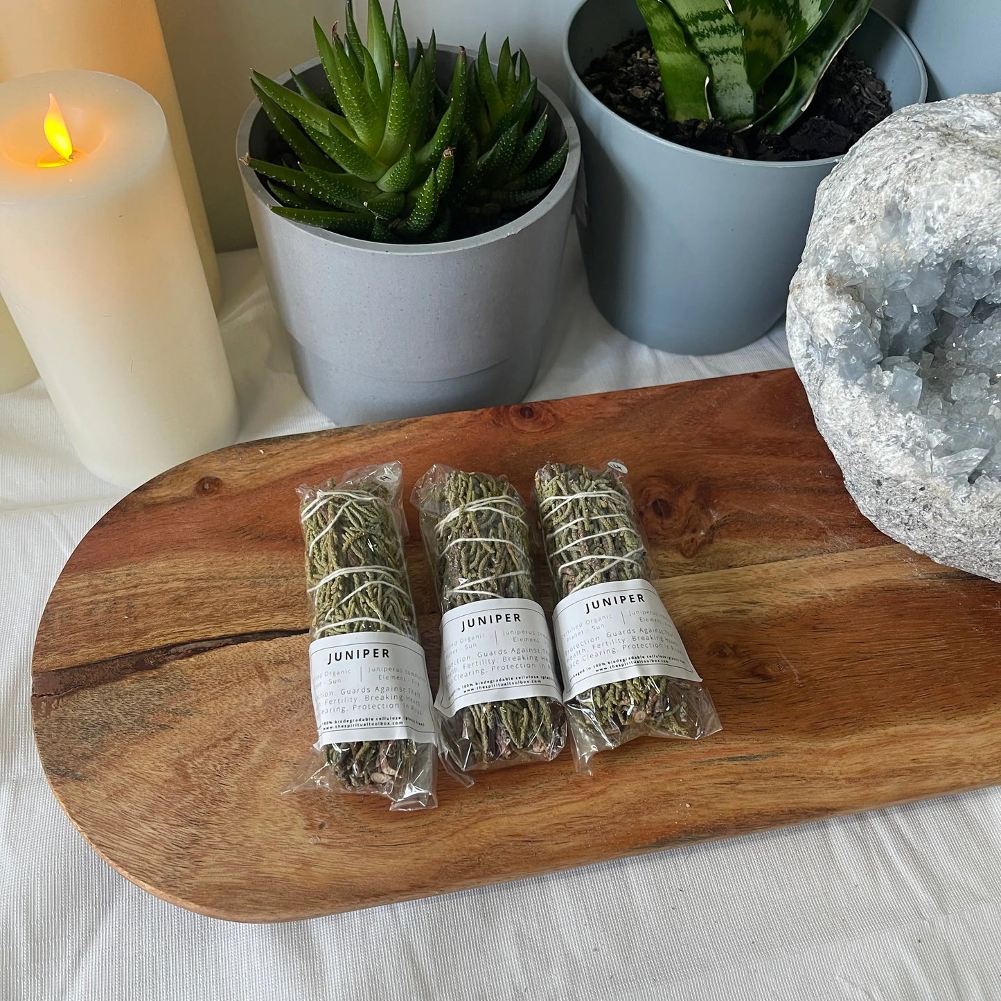 Juniper | Smoke Cleansing Stick The Spiritual Toolbox