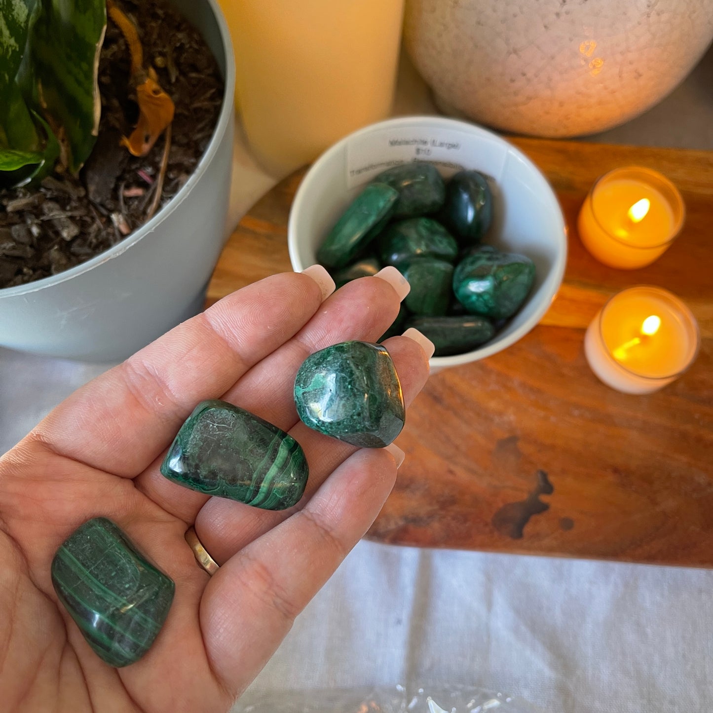 Malachite (Large) - Tumbled