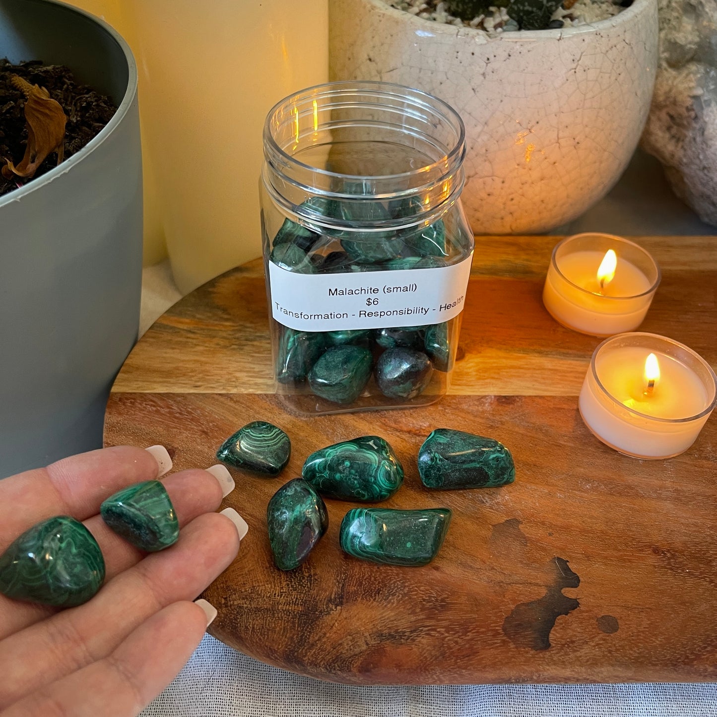 Malachite (Small) - Tumbled