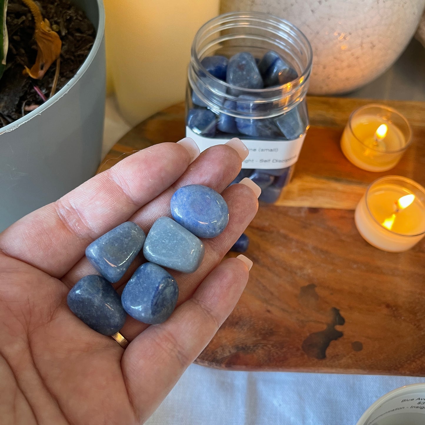 Blue Aventurine (small) - Tumbled