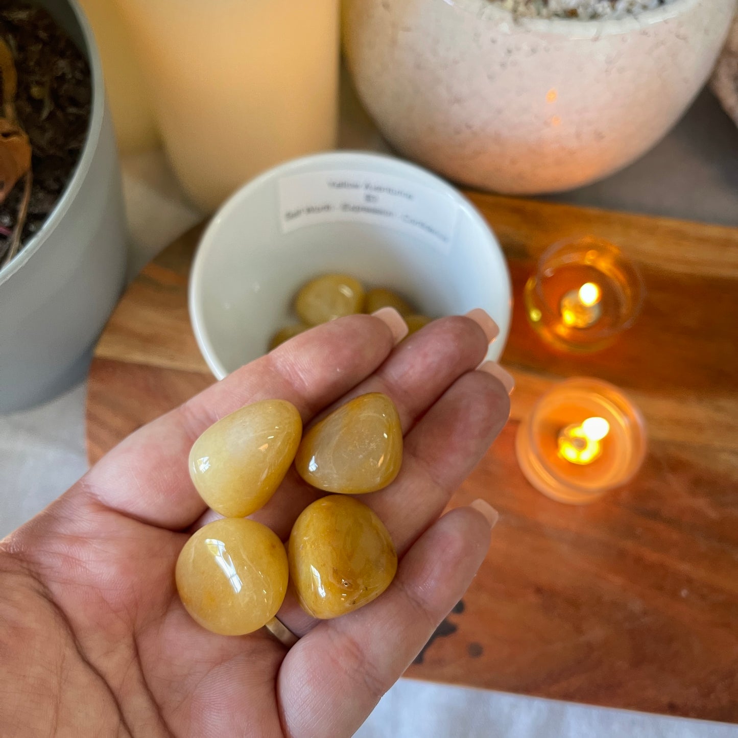 Yellow Aventurine - Tumbled